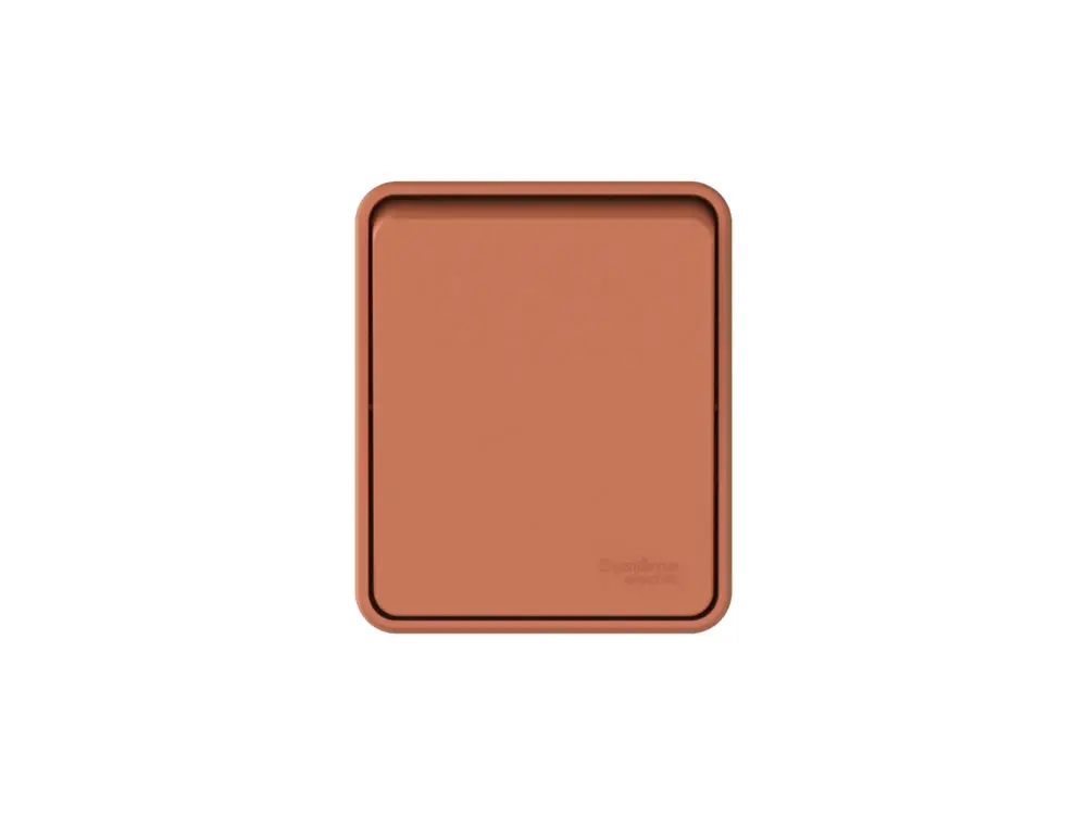 AtlasDesign PROFI IP54 О/У 1-клавишный ПЕРЕКЛЮЧАТЕЛЬ 10 АХ, ТЕРРАКОТОВЫЙ