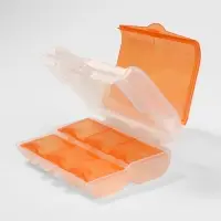Таблетница &laquo;Комбо&raquo;, 9&times;7&times;3.5 см, 7 секций, цвет МИКС