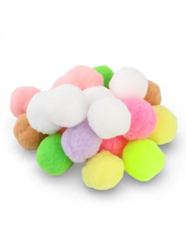 Игрушка-пистолет для кошек, 20 шариков