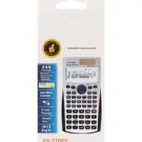 Калькулятор инженерный, 10-разрядный, fx-570ES, двойное питание, двухстрочный