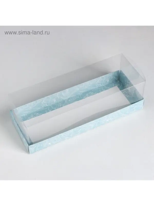 Коробка кондитерская Flowers, 26 х 8 х 9.5 см
