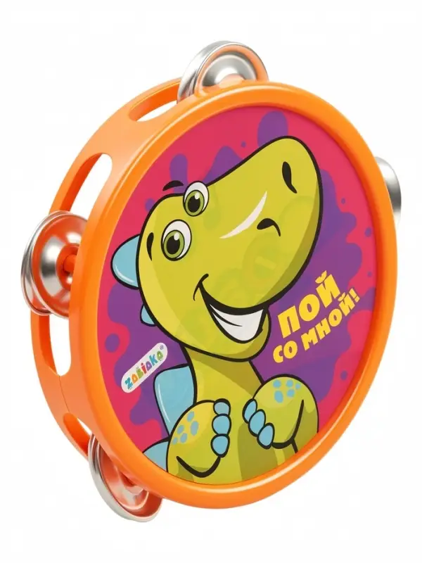 Музыкальная игрушка бубен ZABIAKA &laquo;Пой со мной!&raquo;