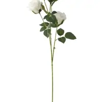 Цветы искусственные &laquo;Роза Августина галант&raquo;, d=6 см, h=55 см, белые