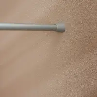 Карниз для шторы в ванную тм VETTA 2,6м, алюминий, серебристый