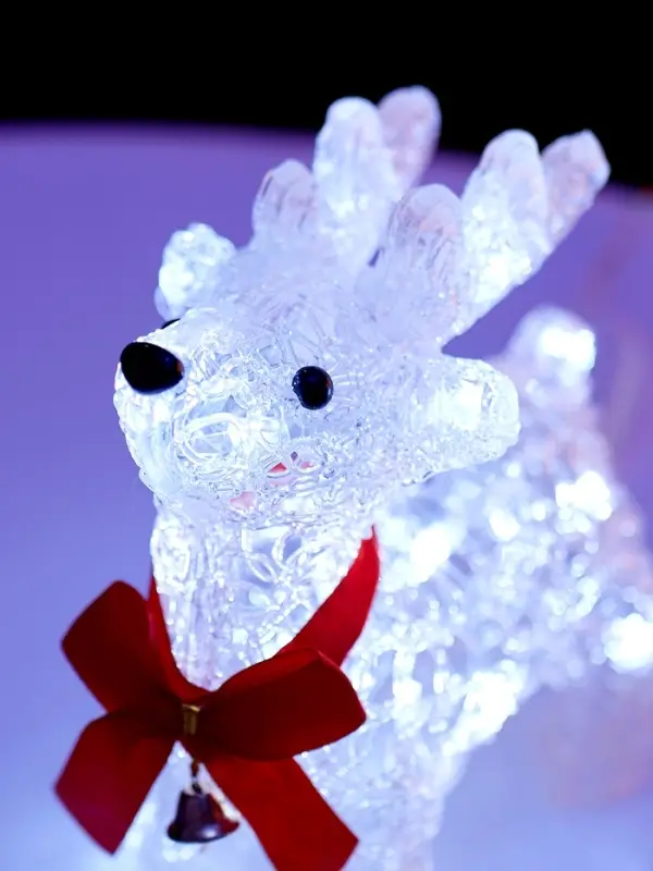 Фигура светодиодная «Олень», 20 см, 20LED, 220V, БЕЛЫЙ Фигура светодиодная «Олень», 20 см, 20LED, 220V, БЕЛЫЙ