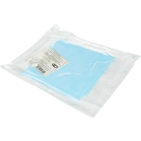 Простыня стерильная 140X70 пл. 40 ламинированная, голубая  Гекса