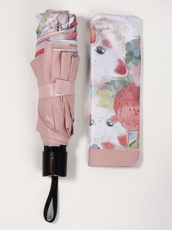 Зонт механический «Рисунки», 4 сложения, 8 спиц, R=47/56 см, d=94 см, МИКС Зонт механический «Рисунки», 4 сложения, 8 спиц, R=47/56 см, d=94 см, МИКС