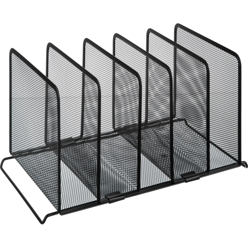 Лоток вертикальный сортер Attache 5 секций 370x205x195мм, черн