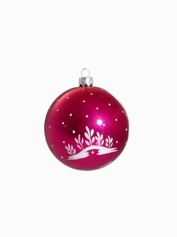 Ёлочный шар &laquo;Любава&raquo;, новогодний, d=8.5 см, МИКС