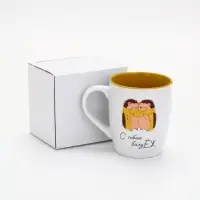 Кружка керамическая новогодняя «С тобой балджЁж», 690 мл Кружка керамическая новогодняя «С тобой балджЁж», 690 мл