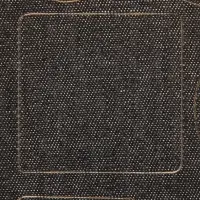 Заплатки джинсовые, креевые, лист 10&times;18 см, 10 шт., чёрный