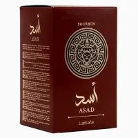 Парфюмерная вода мужская Lattafa ASAD BOURBON, 100 мл (по мотивам The Most Wanted Azzaro)