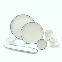 Тарелка суповая керамическая &laquo;Оушен&raquo;, 10&times;5 см, ручная работа