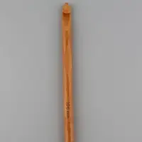 Крючок для вязания, бамбуковый, d=10 мм, 15 см