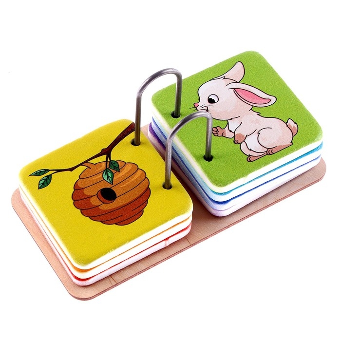 Развивающая игрушка из дерева «Расскажем малышу, кто что ест» Развивающая игрушка из дерева «Расскажем малышу, кто что ест»