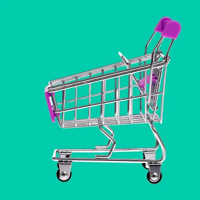 Тележка для покупок &laquo;Мини&raquo;, цвета МИКС