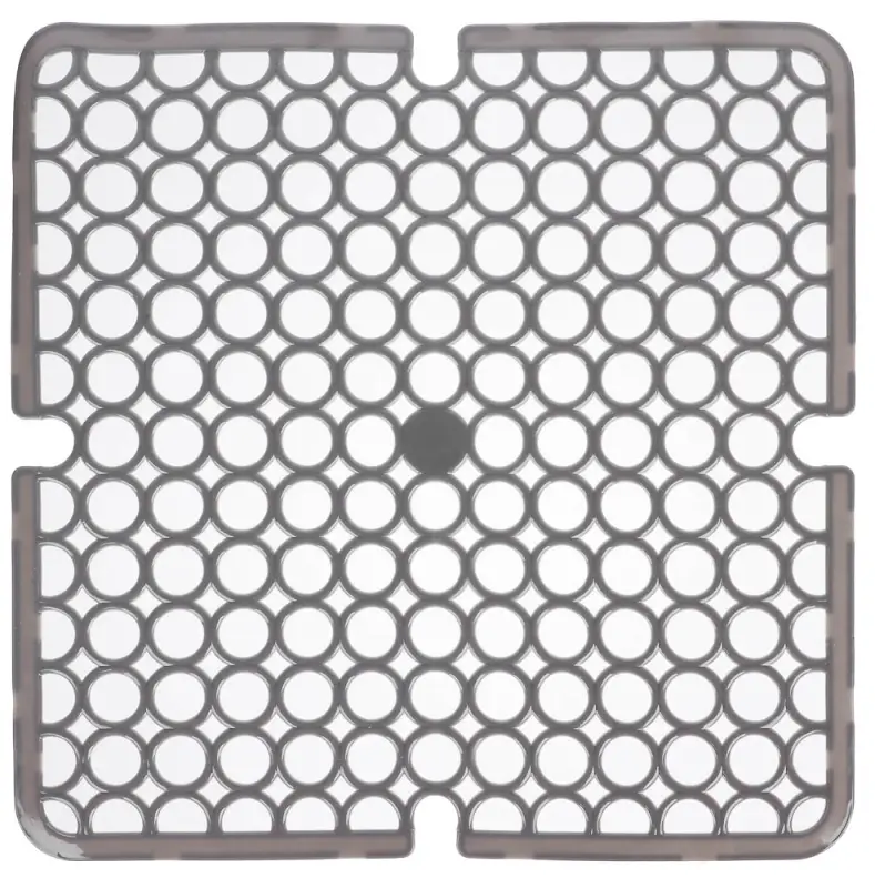 Коврик в раковину противоскользящий тм VETTA Кругляш, 27,5х27,5см, ПВХ, 4 цвета