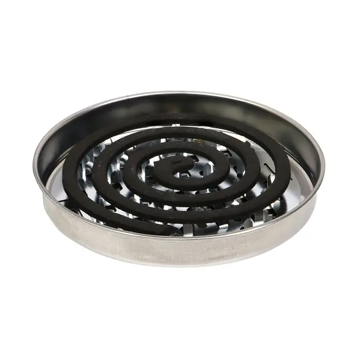 Подставка для спиралей, благовоний с крышкой, металл, 14.5/14.5/3, SAFEX