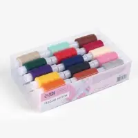 Нитки, набор 30 шт., 200 м, 40/2, разноцветные