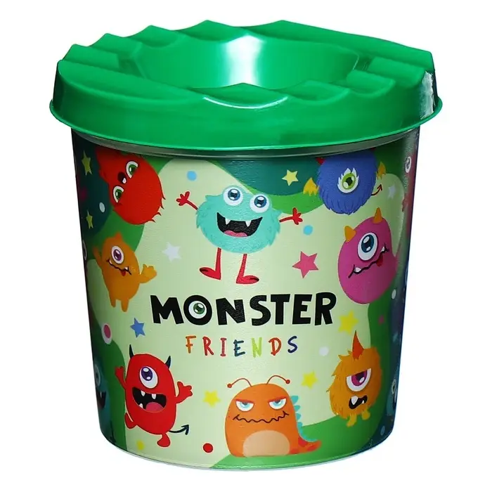 Стакан - непроливайка для рисования Calligrata &laquo;Монстрики&raquo;, 210 мл, с рисунком