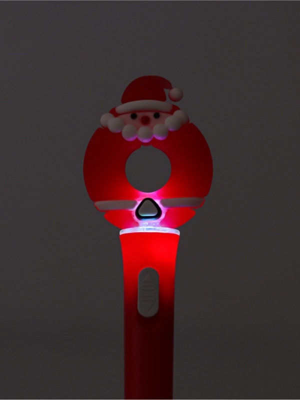 Ручка "Новый год" световая, виды МИКС