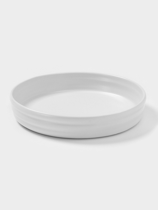 Форма для запекания Доляна «Зефир», 1 л, d=23 см, круглая, керамика, белая Форма для запекания Доляна «Зефир», 1 л, d=23 см, круглая, керамика, белая