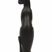 Фигурка гипс &laquo;Кошка Грация&raquo;, чёрная, 6&times;7&times;23 см