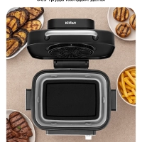 Аэрогриль электрический КТ-8125 - 6 л - 1600 Вт