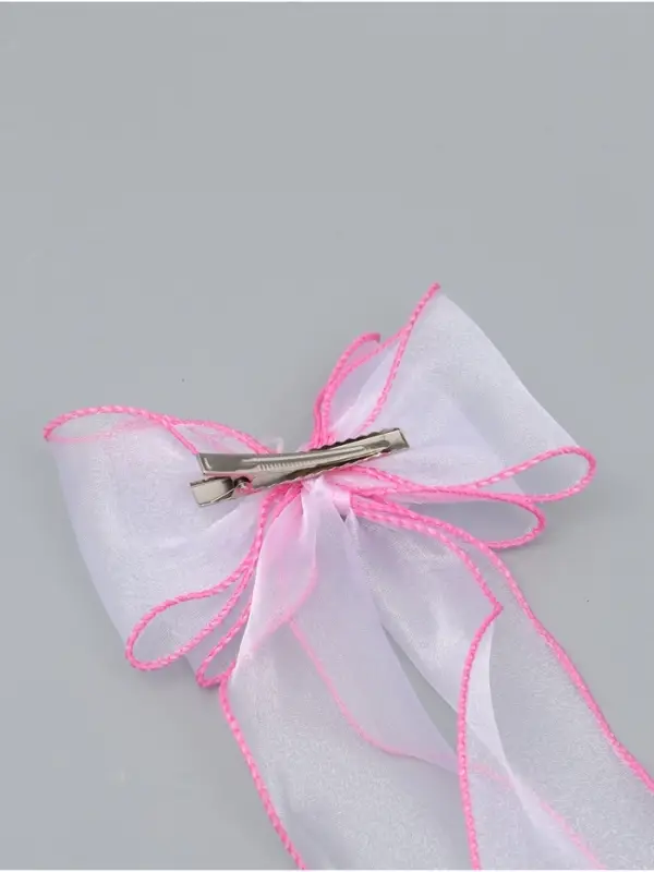 Бант для волос на заколке розовый, Винкс Бант для волос на заколке розовый, Винкс