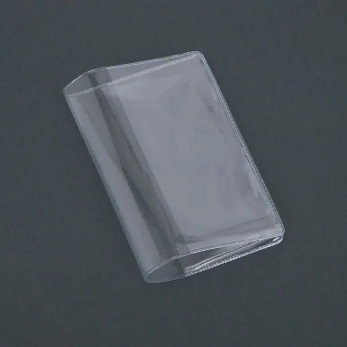 Обложка для пенсионного удостоверения, 100 мкн, прозрачная Обложка для пенсионного удостоверения, 100 мкн, прозрачная