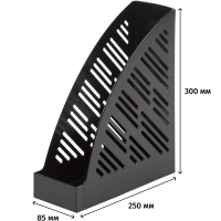 Лоток вертикальный Attache 85мм черный