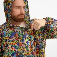 Дождевик-анорак Alatau с полной запечаткой на заказ Дождевик-анорак Alatau с полной запечаткой на заказ