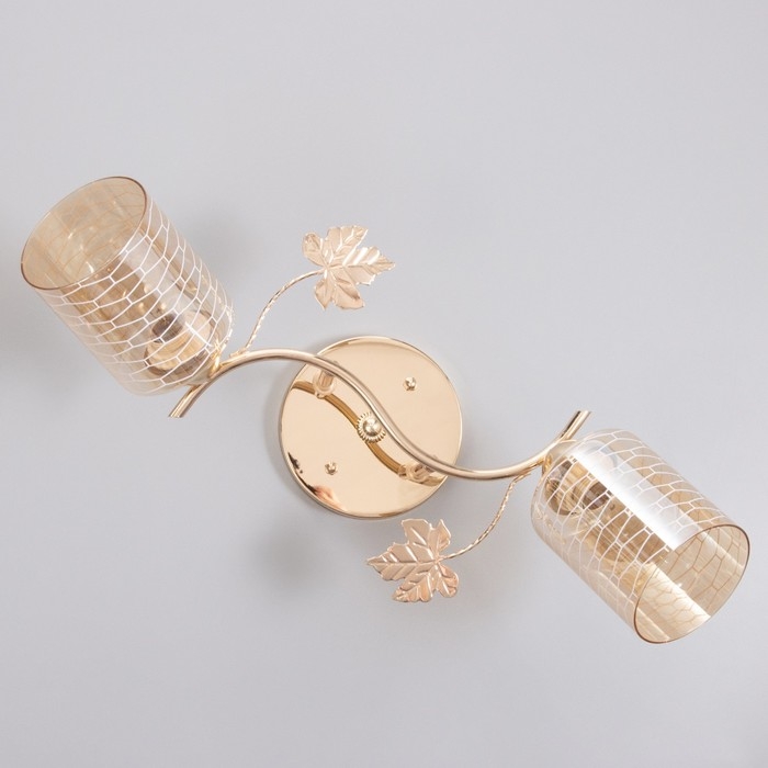 Люстра Люстра "Кейти" 2х60Вт Е27 Золото 48х15х28см