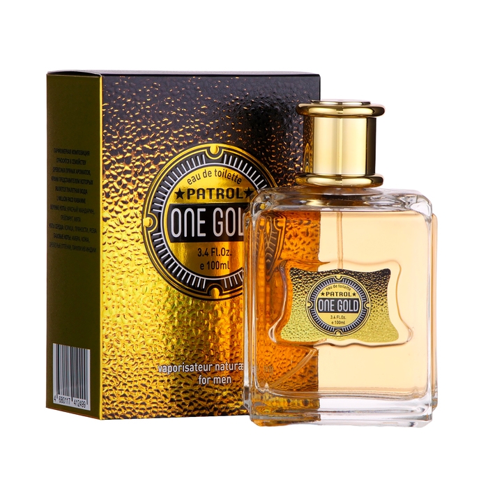 Туалетная вода мужская Patrol One Gold (по мотивам Paco Rabanne 1 Million), 100 мл Туалетная вода мужская Patrol One Gold (по мотивам Paco Rabanne 1 Million), 100 мл