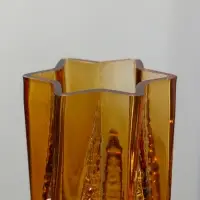 Ваза для цветов &laquo;Флоранс&raquo;, 25&times;11&times;9 см, стекло, коричневая