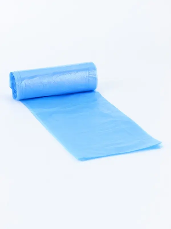 Мешки для мусора 120л, ПНД, толщина 15 мкм, 10 шт в рулоне, цвет синий Мешки для мусора 120л, ПНД, толщина 15 мкм, 10 шт в рулоне, цвет синий