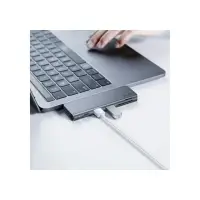 Адаптер-разветвитель (HUB) Baseus UCN3266, Type-C - 2xUSB3.0 + PD + TF/SD, серый