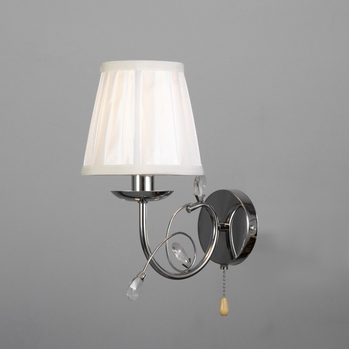 Бра "Венеция" 1x40Вт E14 хром 27х28 см.