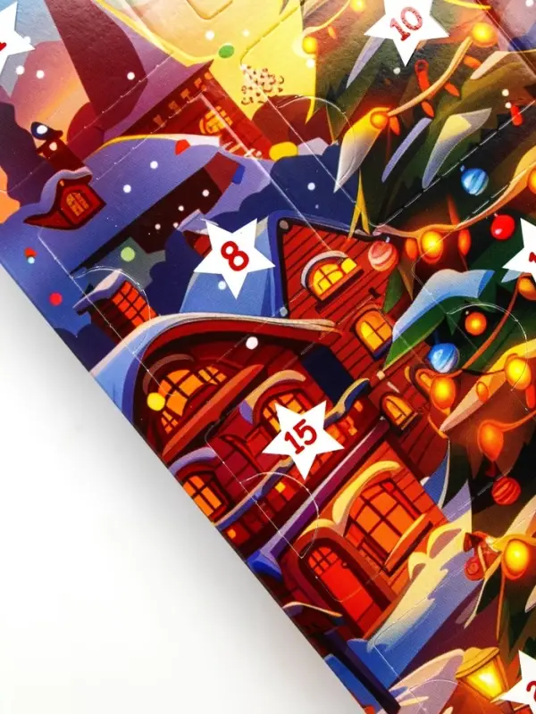 Адвент календарь новогодний с мёдом «С Новым Годом», облепиха, кедровые орешки, малина, цитрус, клубника Адвент календарь новогодний с мёдом «С Новым Годом», облепиха, кедровые орешки, малина, цитрус, клубника