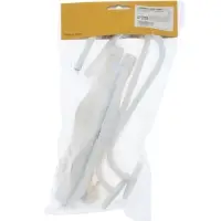 Крючок для штор CAPPIO KS040, цвет белый с золотом, набор 2 шт Крючок для штор CAPPIO KS040, цвет белый с золотом, набор 2 шт