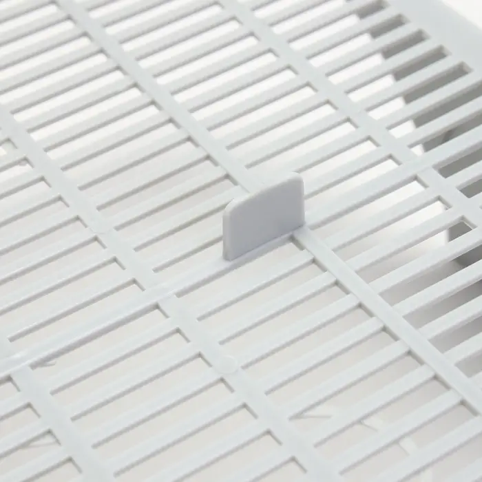 Туалет с сеткой,44&times;33&times;11.5 см, серый