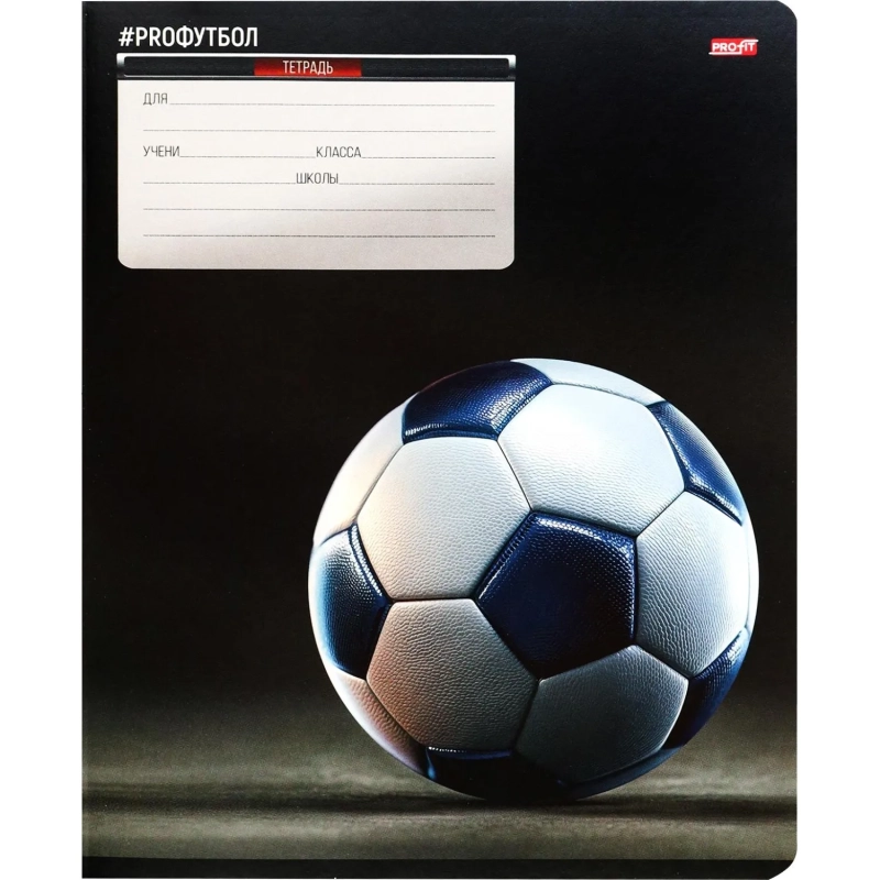 Тетрадь КЛЕТКА 12л. ФУТБОЛЬНЫЕ МЯЧИ - 20 цвет. мелов.обл.ассорти 12-0924)