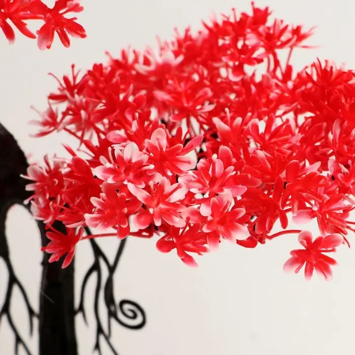 Бонсай искусственный в горшке &laquo;Деревце пышное&raquo;, 10&times;23 см, МИКС