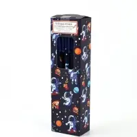 Ручка пиши-стирай, синяя паста, гелевая, 0.5 мм, пластик &laquo;Космонавт&raquo;