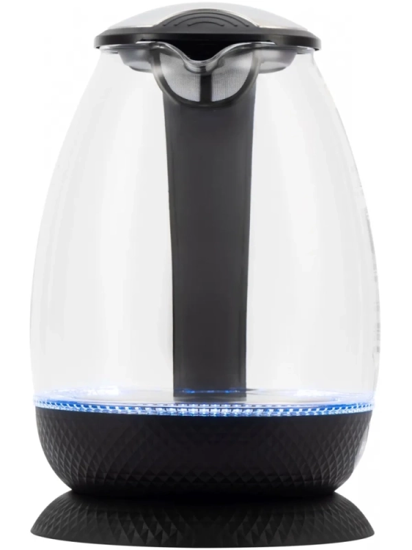 Чайник HYK-G3804 1,7л 2200Вт черный (стекло)