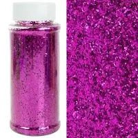 Конфетти «Шестиугольники» фуше, металлик, 0.1 см, 90 г