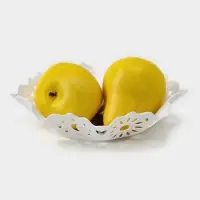 Ваза для хлеба и фруктов &laquo;Кубань. Месяц&raquo;, d=20 см, белая, рисунок МИКС