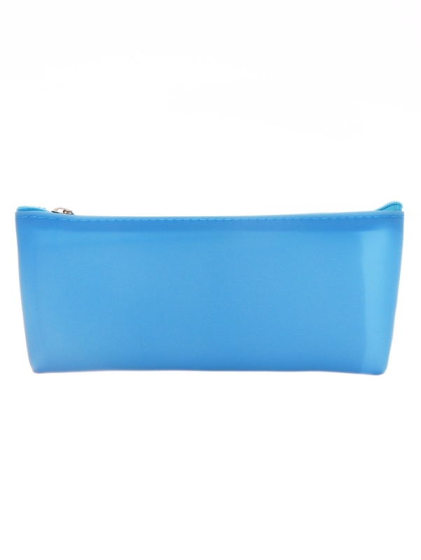 Пенал школьный на молнии Зоопарк  Синий Пенал школьный на молнии Зоопарк  Синий