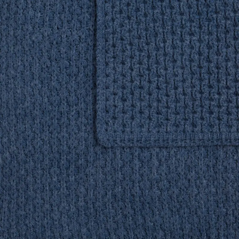 Плед Serenita, синий (джинс)