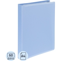 Папка файловая 60 файлов Attache Selection Breeze, А4,700мкм, рашпиль